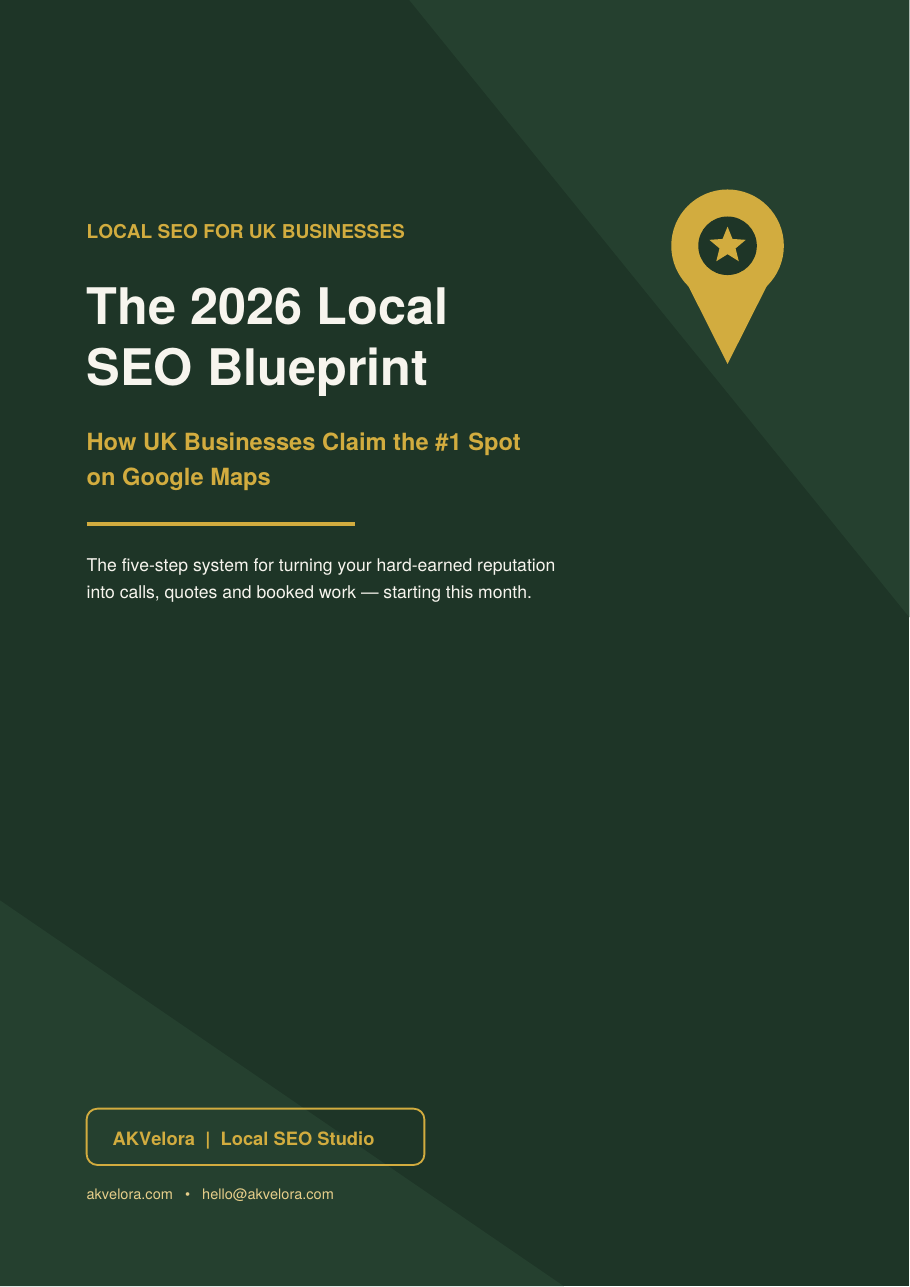 Cover of The 2026 Local SEO Blueprint
